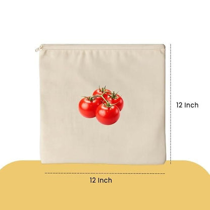 Cotton Reusable Vegetable Bags for Fridge (Pack of 10pc)
